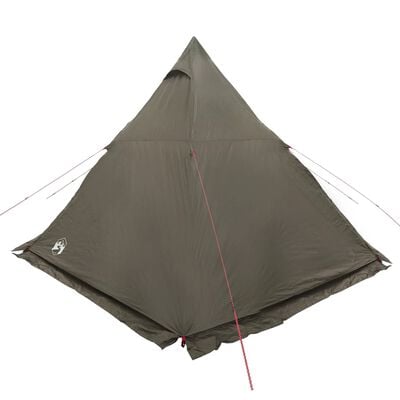 vidaXL Tente familiale tipi 6 personnes marron imperméable