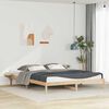 vidaXL Cadre de lit avec tables de chevet Naturel 180 x 210 cm