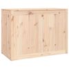 vidaXL Bo&icirc;te &agrave; linge 88,5x44x66 cm Bois massif de pin