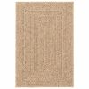 vidaXL Tapis ZIZUR beige 100x200 cm aspect de jute int&eacute;rieur ext&eacute;rieur