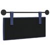 vidaXL T&ecirc;te de lit suspendue Bleu police 90 x 55 x 7 cm Velours