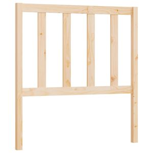 vidaXL T&ecirc;te de lit 106x4x100 cm Bois massif de pin