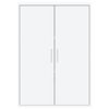 vidaXL Buffet blanc 60x31x84 cm bois d'ing&eacute;nierie