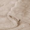vidaXL Jet&eacute; Beige 150 x 130 cm Toison