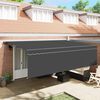 vidaXL Auvent R&eacute;tractable Anthracite 500 &times; 300 cm
