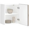 vidaXL Armoire murale de cuisine Lucca ch&ecirc;ne marron bois ing&eacute;nierie