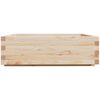 vidaXL Jardini&egrave;re 80x80x26,5 cm bois de pin massif