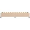 vidaXL Cadre de lit sans matelas cappuccino 90x190 cm similicuir