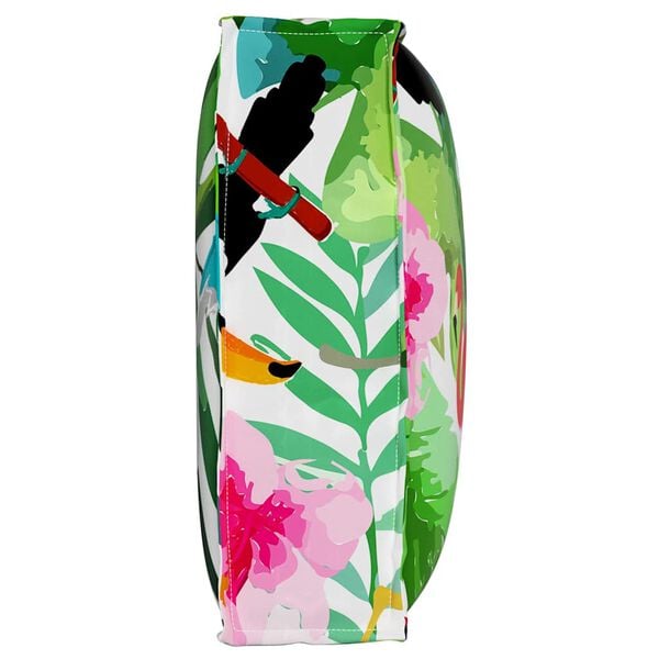 vidaXL Coussin Floral Multicolore 50 x 40 x 12 cm Tissu Oxford