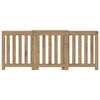 vidaXL Cache-radiateur ch&ecirc;ne artisanal 205x21,5x83,5 cm