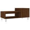 vidaXL Table basse Ch&ecirc;ne marron 100x50x45 cm Bois d'ing&eacute;nierie