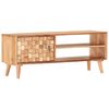 vidaXL Meuble TV 100x30x40 cm Bois d'acacia massif