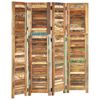 vidaXL Cloison de s&eacute;paration 168 cm Bois massif de r&eacute;cup&eacute;ration