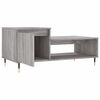 vidaXL Table basse Sonoma gris 100x50x45 cm Bois d'ing&eacute;nierie