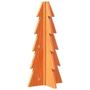 vidaXL Arbre de No&euml;l en bois pour d&eacute;coration 49 cm bois de pin massif
