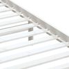 vidaXL Cadre de lit sans matelas blanc bois massif 90x200 cm