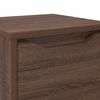 vidaXL Cabinet de salle de bain Ch&ecirc;ne brun 30,5 x 30 x 101 cm