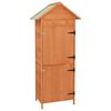 vidaXL Armoire de rangement de jardin Marron 42,5x64x190 cm