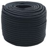 vidaXL Corde de bateau 1 mm 250 m Bleu royal Polyester