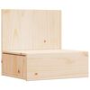 vidaXL Table de chevet Marron 42 x 32,5 x 40 cm Bois massif en pin