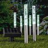 HI Lampes solaire LED &agrave; boules 6 pcs