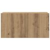 vidaXL Ensemble meuble TV 3 pcs Ch&ecirc;ne artisanal Bois d'ing&eacute;nierie