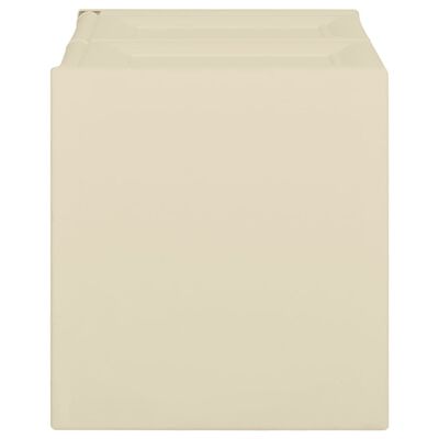 vidaXL Boîte à coussins blanc angora 86x40x42 cm 85 L