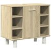 vidaXL Ensemble de meubles de salle de bain 3 pcs ch&ecirc;ne sonoma