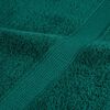 vidaXL Serviettes de toilette Premium SOLUND 2 pi&egrave;ces Vert 30 x 30 cm 600 g/m&sup2;