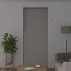 vidaXL Store de Fen&ecirc;tre avec des rideaux Argent Aluminium