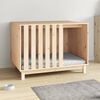 vidaXL Niche pour chien 100x70x72 cm Bois de pin massif