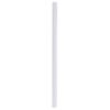 vidaXL Film de fen&ecirc;tre d&eacute;poli blanc 90x1000 cm PVC