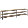 vidaXL Meuble TV 200 x 30 x 50 cm Ch&ecirc;ne artisanal