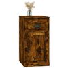 vidaXL Armoire lat&eacute;rale avec tiroir ch&ecirc;ne fum&eacute; 40x50x75 cm