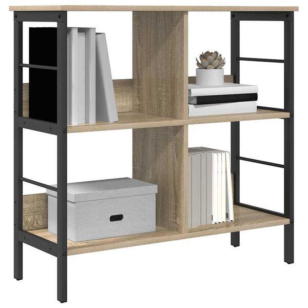 vidaXL &Eacute;tag&egrave;re Ch&ecirc;ne Sonoma 82 x 32 x 79 cm Bois d'ing&eacute;nierie