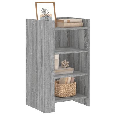 vidaXL Buffet sonoma gris 45x35x75 cm Bois d'ingénierie