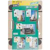 wolfcraft Chariot pour meubles 5-en-1avec Poign&eacute;e FT350B 5548000