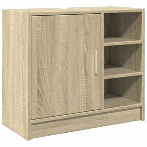vidaXL Armoire d'&eacute;vier ch&ecirc;ne sonoma 63x29x55 cm bois d'ing&eacute;nierie
