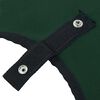 vidaXL Couverture &Eacute;quine Vert fonc&eacute; complet Polyester