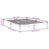 vidaXL Cadre de lit extra long sans matelas 160x220 cm bois massif pin