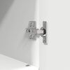 vidaXL Cabinet de salle de bain avec stockage Blanc 30 x 35 x 95 cm