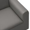 vidaXL Canap&eacute; pour enfants Gris Similicuir