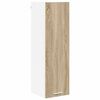 vidaXL Armoire suspendue avec stockage Ch&ecirc;ne Sonoma 30 x 31 x 100 cm