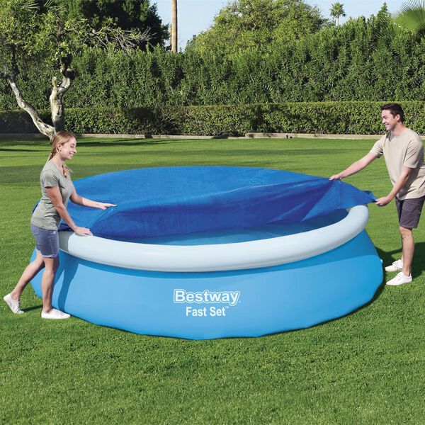 Bestway Couverture de piscine Flowclear Fast Set 366 cm