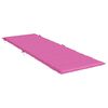 vidaXL Coussin de chaise longue rose tissu oxford