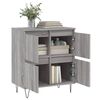 vidaXL Buffet Sonoma gris 60x35x70 cm Bois d'ing&eacute;nierie