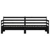 vidaXL Lit de jour et lit gigogne sans matelas 90x190 cm bois massif