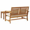 vidaXL Ensemble banc et table de jardin avec coussin 2 Pi&egrave;ce