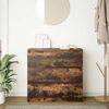 vidaXL Buffet ch&ecirc;ne fum&eacute; 80x35x76 cm bois d'ing&eacute;nierie