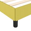 vidaXL Cadre de lit sans matelas vert 140x190 cm tissu